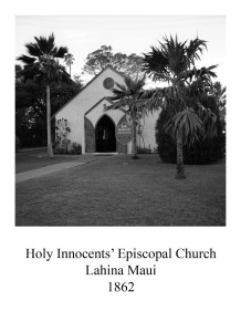 page 14 Holy Innocents Espiscopal Lahina Maui